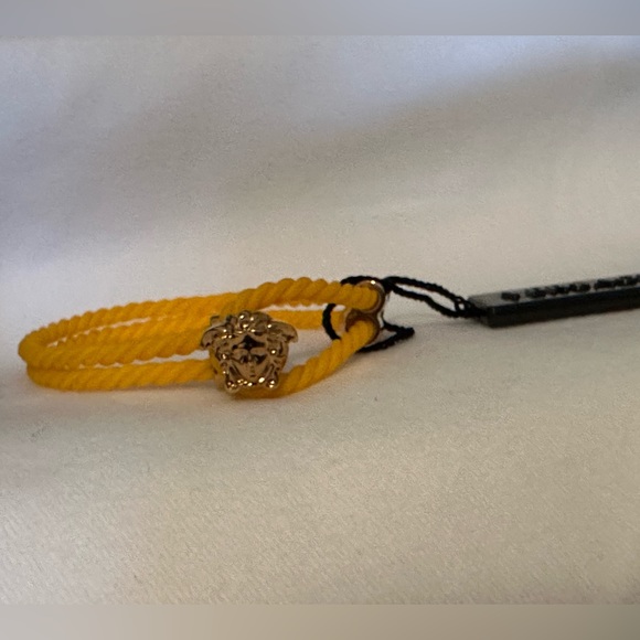 Versace Medusa Braided Bracelet NEW (AUTHENTIC) - Picture 4 of 16